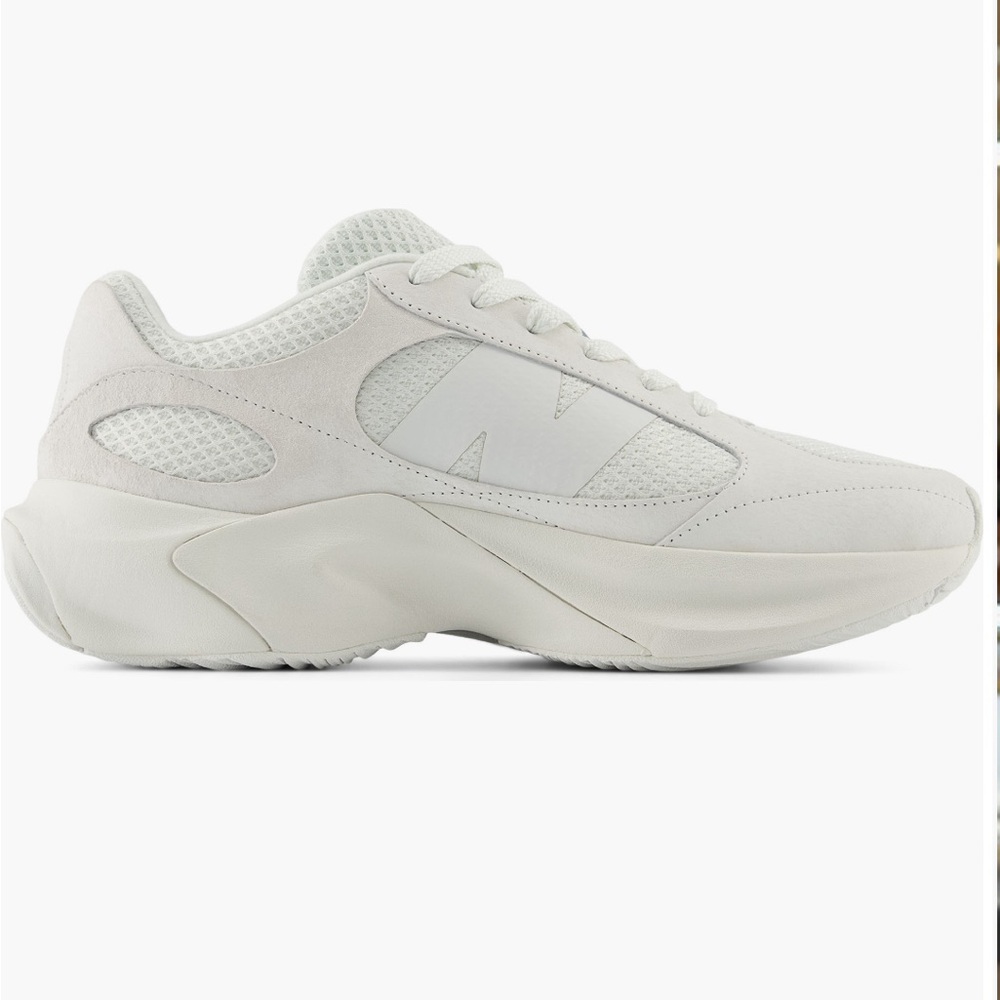 New Balance White Athletic Shoes